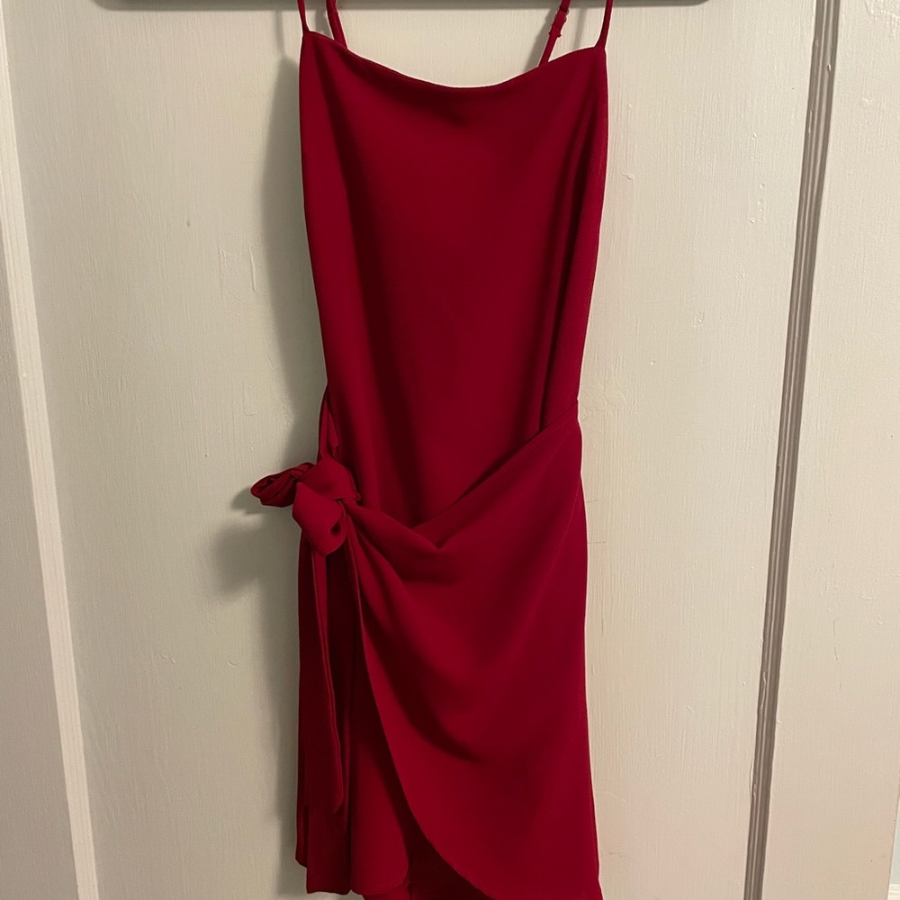 Lucy in the sky; red dress; size small
